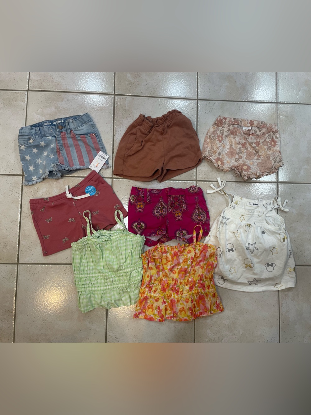 Assorted Girls' Summer Shorts & Skirts - Multi Color Pack